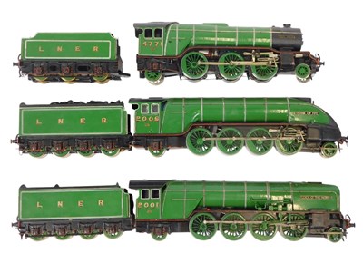 Lot 749 - Three OO gauge locomotives and tenders, being...
