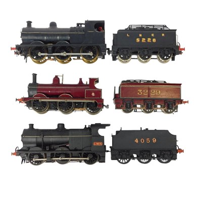 Lot 752 - Three OO gauge locomotives and tenders.