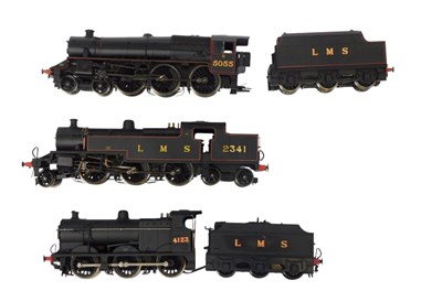 Lot 754 - Three OO gauge locomotives and two tenders.