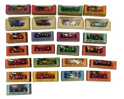 Lot 758 - Matchbox Models of Yesteryear vintage cars.