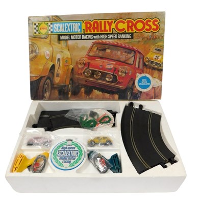 Lot 762 - A Scalextric Rally Cross motor racing set.