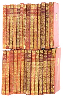 Lot 180 - Kipling (Rudyard). Various works, gilt tooled...