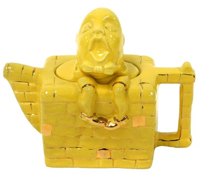 Lot 170 - A Lingard yellow glaze Humpty Dumpty...