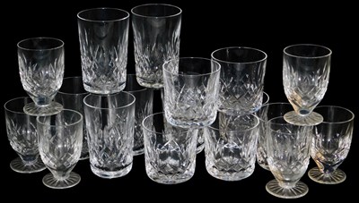 Lot 229 - A part suite of Waterford crystal Lismore...