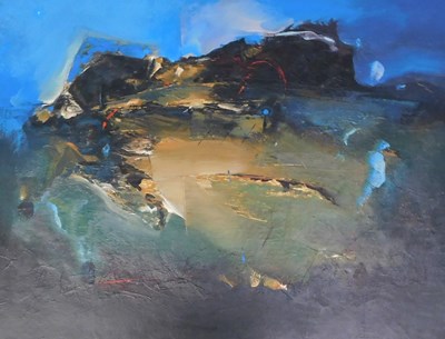 Lot 51 - Derek Menary (b.1943). Place of songs, acrylic...