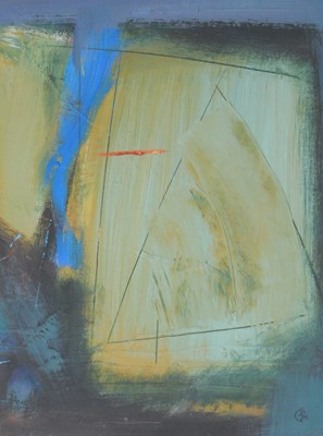 Lot 57 - Derek Menary (b.1943). Abstract, acrylic,...
