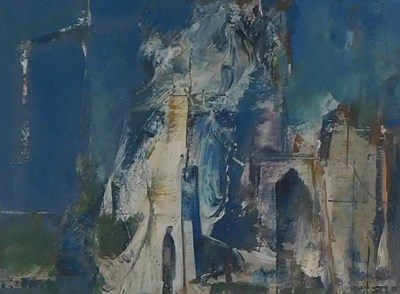 Lot 60 - Derek Menary (b.1943). The Watchman - Belfast...