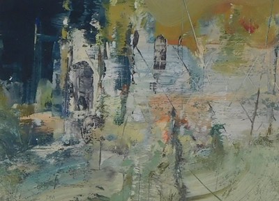 Lot 61 - Derek Menary (b.1943). Untitled, acrylic,...