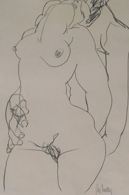 Lot 69 - Douglas Owen Portway (1922-1993). Nude study,...