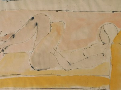 Lot 89 - John Emanuel (1930-2024). Reclining figure,...