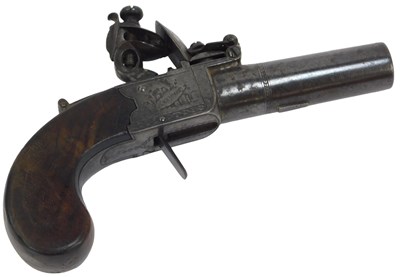 Lot 6 - A late 18thC/early 19thC flintlock box lock...