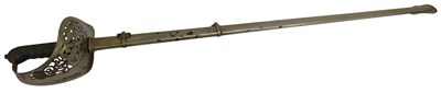 Lot 15 - A World War I British officer's sword, with...