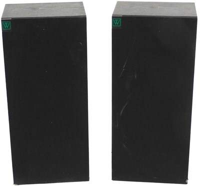 Lot 277 - A pair of Wharfedale Delta 90 speakers, in...