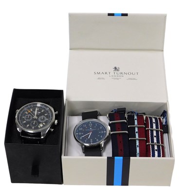 Lot 318 - A Smart Turnout gentleman's wristwatch,...
