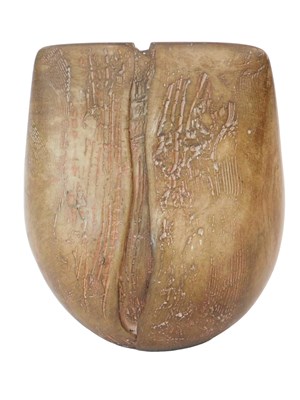 Lot 202 - Peter Hayes (b.1946). A Raku glazed sculpture,...