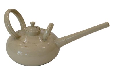Lot 219 - Ian Paul Rylatt. A cream glazed studio glazed...