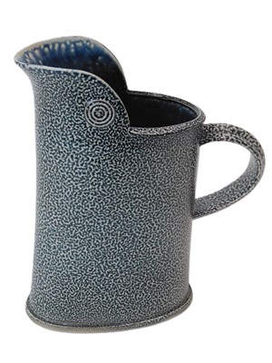 Lot 223 - Walter Keeler (b.1942). A blue salt glazed...