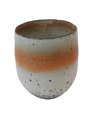 Lot 231 - Ray Silverman (b.1943). A deep stoneware vase,...