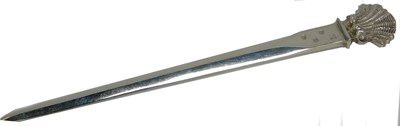 Lot 26 - An Elizabeth II silver letter opener, with...