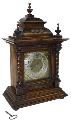 Lot 342 - A late 19thC Hamburg American Clock Company...