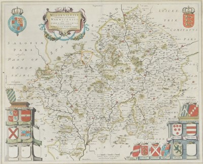 Lot 343 - After Joan Blaeu (Dutch 1596-1673)....