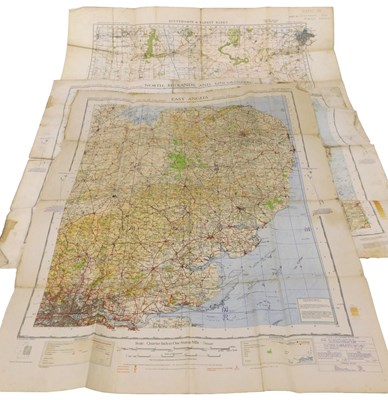 Lot 300 - Two military edition Ordnance Survey maps, of...