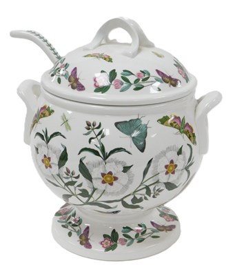Lot 343 - A Portmeirion Botanic Garden pattern soup...