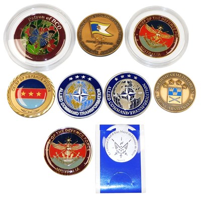 Lot 382 - Two Australian presentation medals, one from...