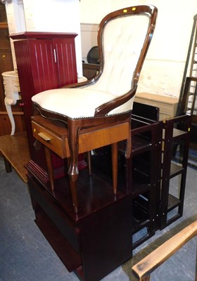 Lot 1099 - A group of furniture, to include various...