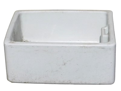 Lot 392 - A Doulton ceramic Belfast sink, 60cm x 46cm.