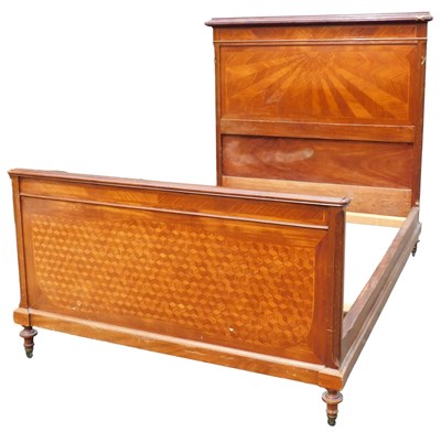 Lot 406 - A French Empire style mahogany and kingwood...