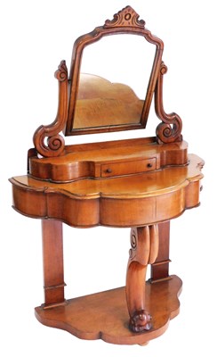 Lot 421 - A Victorian mahogany Duchess dressing table,...