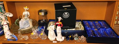 Lot 2013 - Various boxed glassware, together with glass...