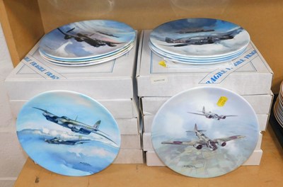 Lot 2026 - A group of Coalport aviation related collector'...