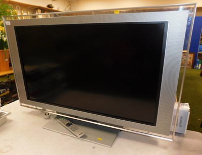 Lot 2154 - A Sony Bravia 40" television, with lead and...