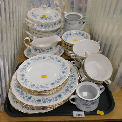 Lot 2158 - A Colclough porcelain part dinner service,...