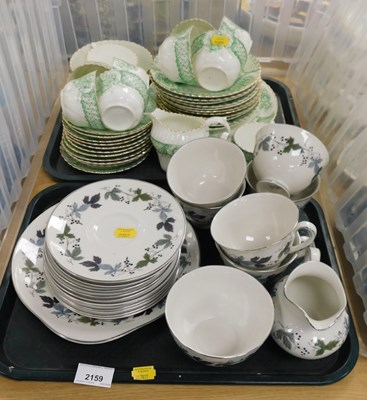 Lot 2159 - A Royal Doulton Burgundy pattern part tea...