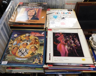 Lot 2182 - Various LP records, predominantly classical....