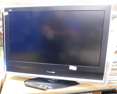 Lot 2185 - A Panasonic Viera 31" television, with lead...