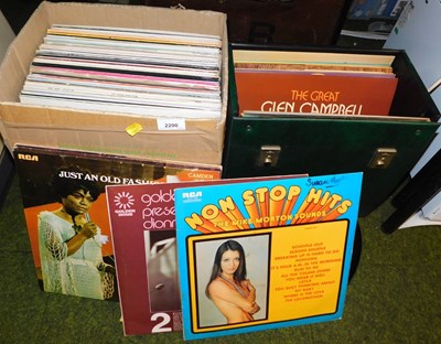 Lot 2200 - LP records, to include Eartha Kitt, Liza...