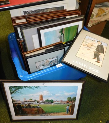 Lot 2206 - Various pictures and prints, etc., to include...