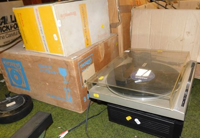 Lot 2209 - A Pioneer PL-320 turntable, together with a...
