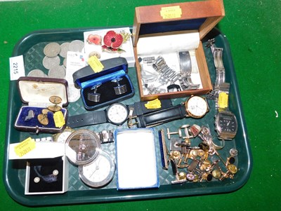 Lot 2215 - Various gentlemen's wristwatches, to include...