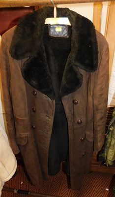 Lot 2230 - A brown lady's sheepskin coat.
