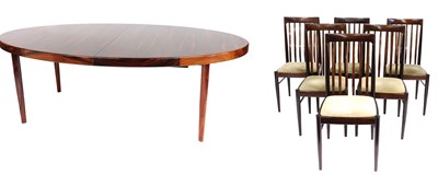 Lot 528 - A mid century Bramin of Denmark rosewood draw...