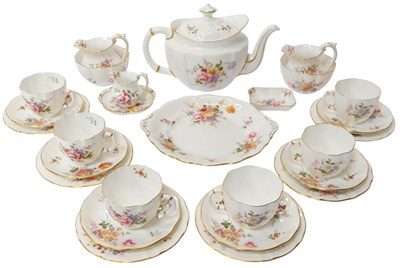 Lot 237 - A Royal Crown Derby porcelain Derby Posies...