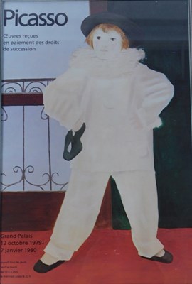 Lot 159 - A Picasso exhibition poster, Oeuvres Recues en...