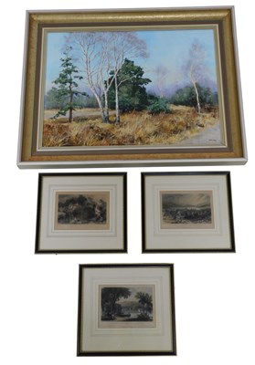 Lot 161 - Betty Rhodes (20thC School). Woodland scene,...