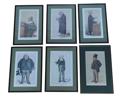 Lot 163 - Six Vanity Fair Spy prints, comprising The...