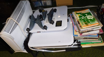 Lot 2244 - A Purus digital panel heater, and another...